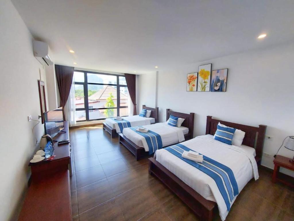 Vang Vieng Topview Hotel Exterior foto