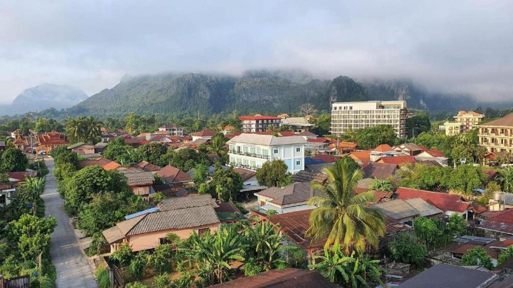 Vang Vieng Topview Hotel Exterior foto
