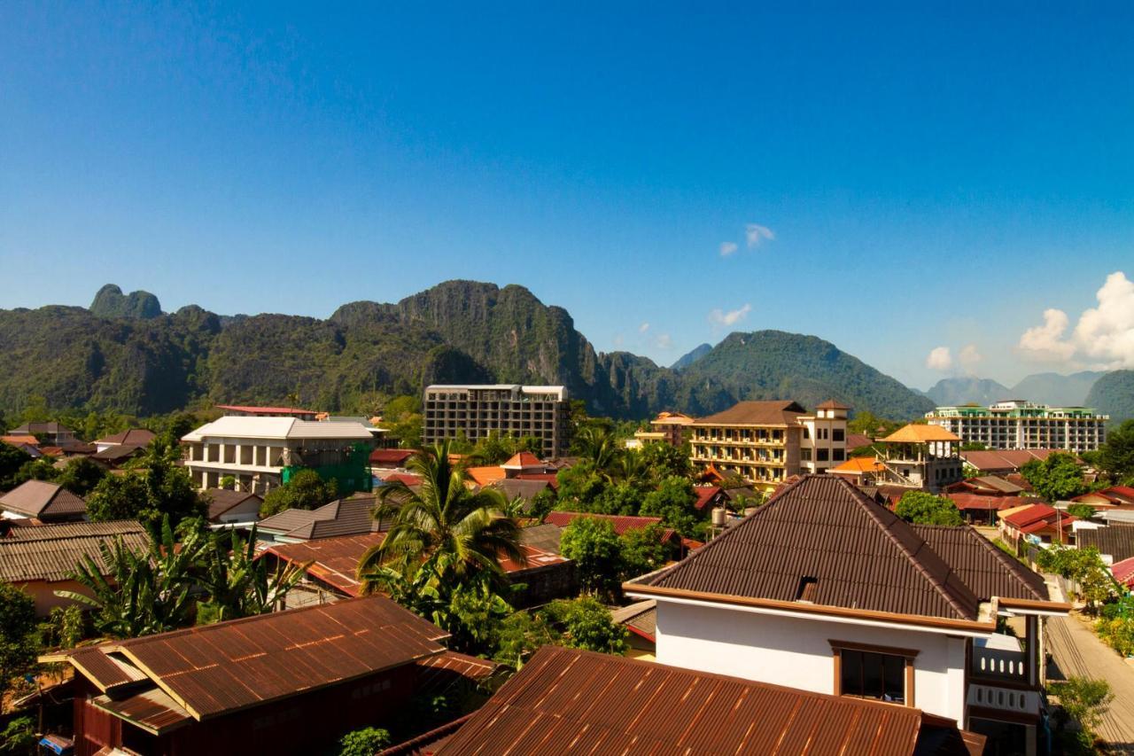 Vang Vieng Topview Hotel Exterior foto