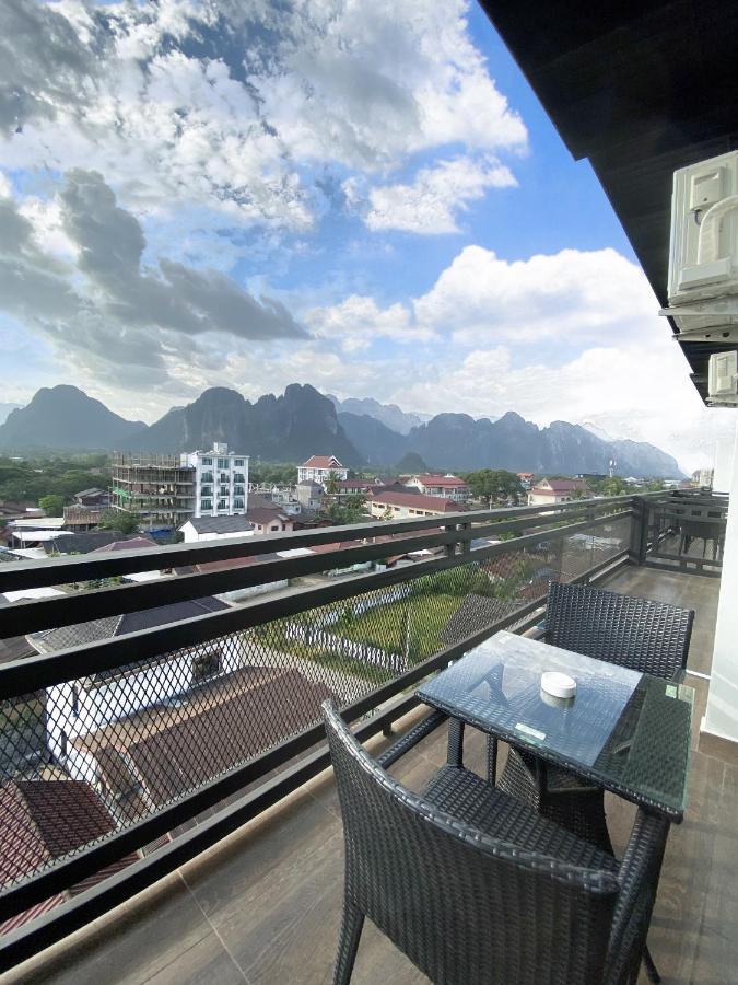 Vang Vieng Topview Hotel Exterior foto